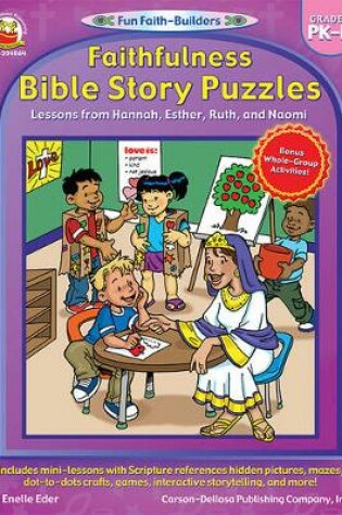 Cover of Faithfulness Bible Story Puzzles, Grades Pk - K