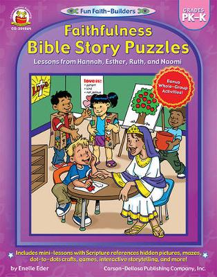 Book cover for Faithfulness Bible Story Puzzles, Grades Pk - K