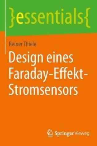 Cover of Design eines Faraday-Effekt-Stromsensors