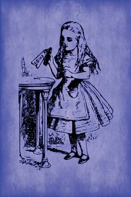Cover of Alice in Wonderland Journal - Drink Me (Blue)