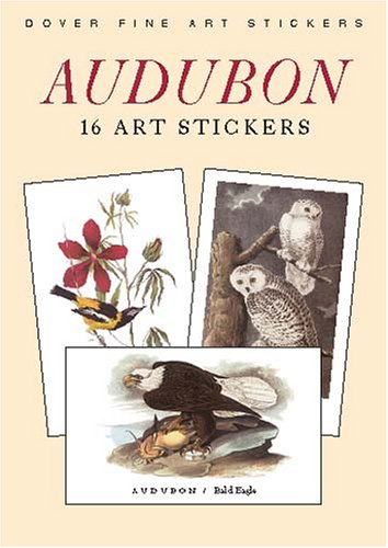 Book cover for Audubon 16 Art Stickers