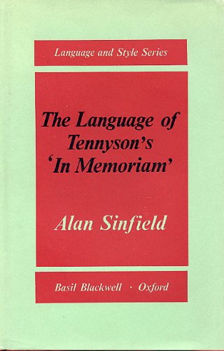 Book cover for Language of Tennyson's "In Memoriam"