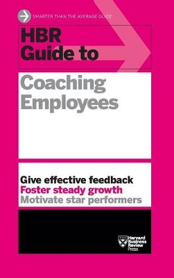 Book cover for HBR Guide to Coaching Employees (HBR Guide Series)