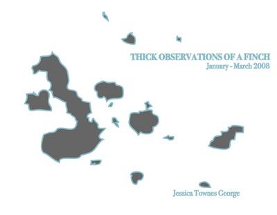 Book cover for Thick Observations of a Finch: January-March 2008