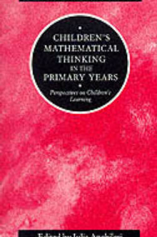 Cover of Children's Mathematical Thinking in the Primary Years