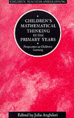 Cover of Children's Mathematical Thinking in the Primary Years