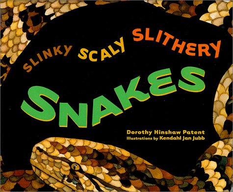 Book cover for Slinky, Scaly, Slithery Snakes