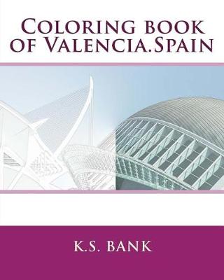 Book cover for Coloring Book of Valencia.Spain