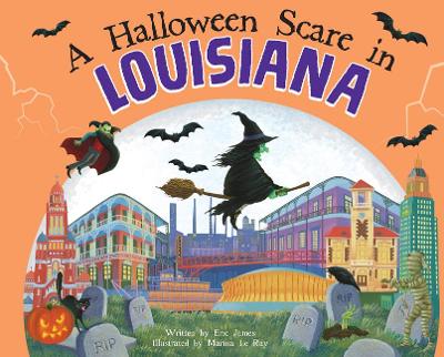 Book cover for A Halloween Scare in Louisiana