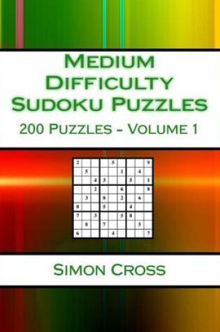 Cover of Medium Difficulty Sudoku Puzzles Volume 2