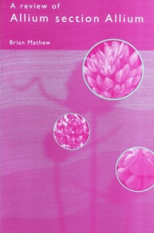 Cover of Review of Allium Section Allium