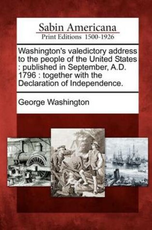 Cover of Washington's Valedictory Address to the People of the United States