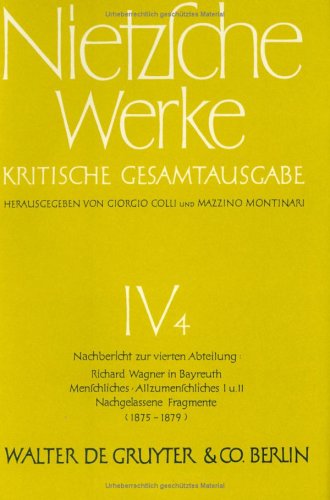 Book cover for Nachbericht Zur Vierten Abteilung