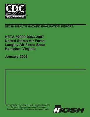 Book cover for Niosh Health Hazard Evaluation Report Heta 2000-0063-2907