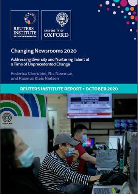 Book cover for Changing Newsrooms 2020