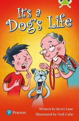 Book cover for Bug Club Lime Plus B It's a Dog's Life