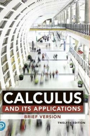 Cover of Calculus and Its Applications, Brief Version, Books a la Carte Edition