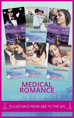 Book cover for Medical Romance July 2016 Books 1-6