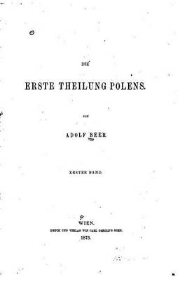 Book cover for Die erste Theilung Polens