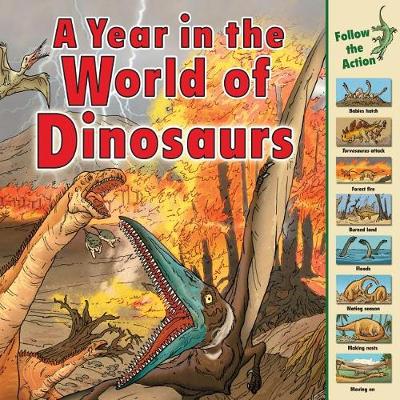 Cover of A Year in the World of Dinosaurs