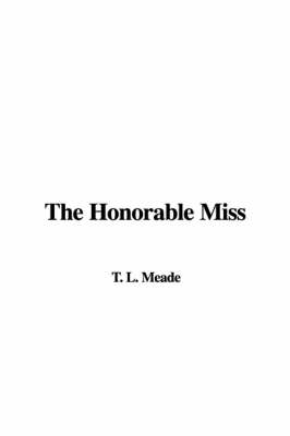 Book cover for The Honorable Miss