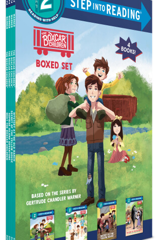 Cover of Boxcar Children Step into Reading Boxed Set #1