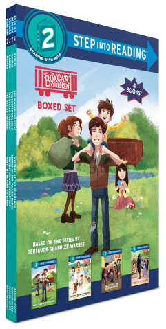 Book cover for Boxcar Children Step into Reading Boxed Set #1