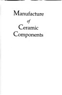 Cover of Design for Manufacturability of Ceramic Components