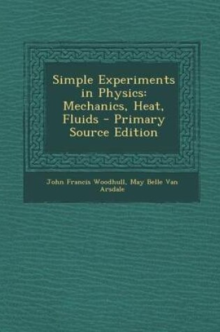 Cover of Simple Experiments in Physics