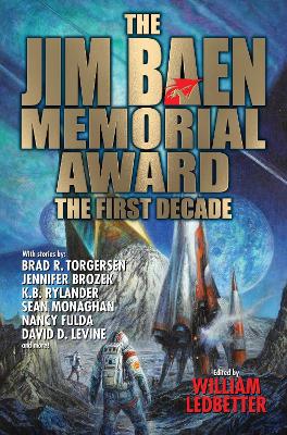 Book cover for JIM BAEN MEMORIAL AWARD STORIES