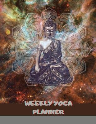 Book cover for Weekly Yoga Planner