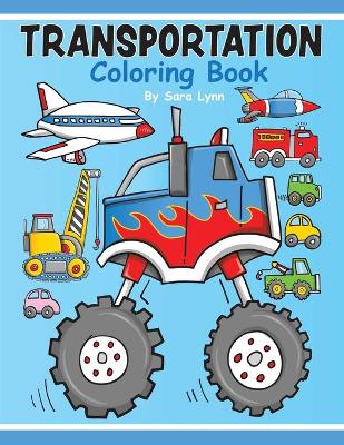 Book cover for Transportation Coloring Book