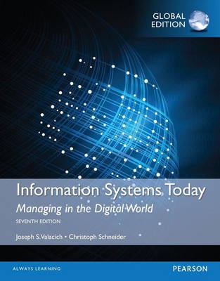 Book cover for Information Systems Today with MyMISLab, Global Edition