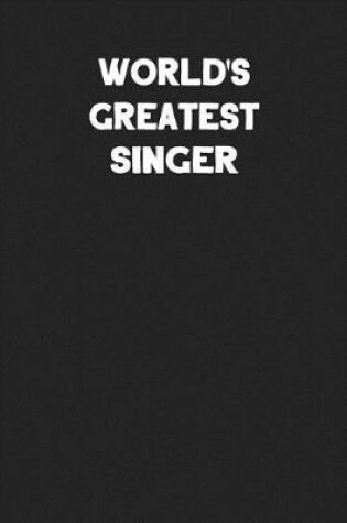 Cover of World's Greatest Singer