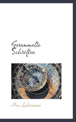 Book cover for Gesammelte Schriften