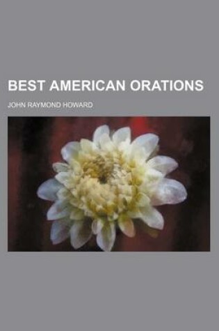 Cover of Best American Orations