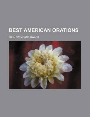 Book cover for Best American Orations