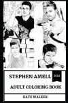 Book cover for Stephen Amell Adult Coloring Book