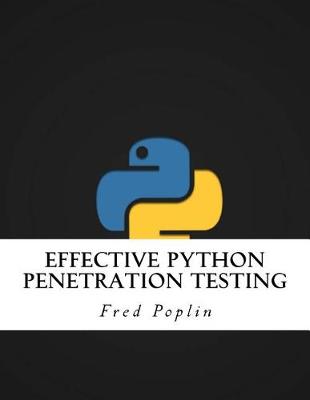 Book cover for Effective Python Penetration Testing