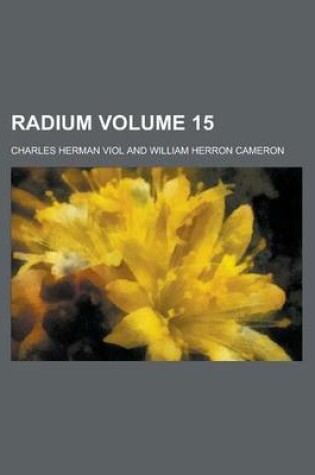 Cover of Radium Volume 15