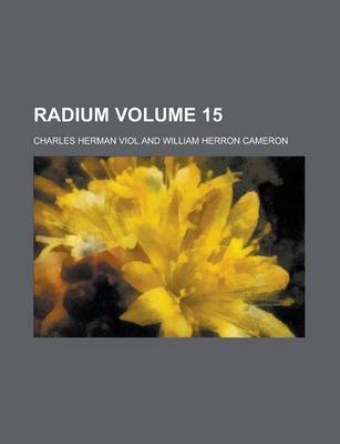 Book cover for Radium Volume 15