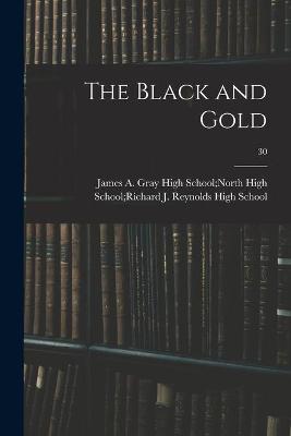 Cover of The Black and Gold; 30