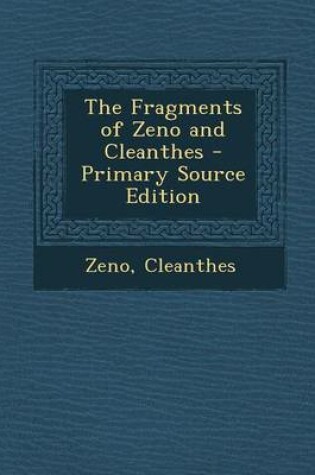 Cover of Fragments of Zeno and Cleanthes