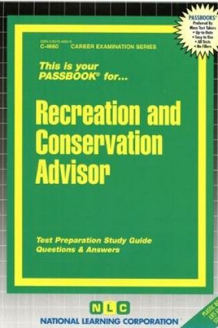 Cover of Recreation and Conservation Advisor