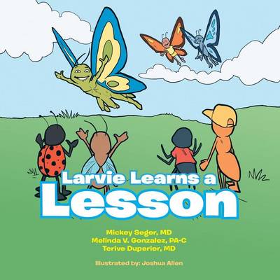 Book cover for Larvie Learns a Lesson