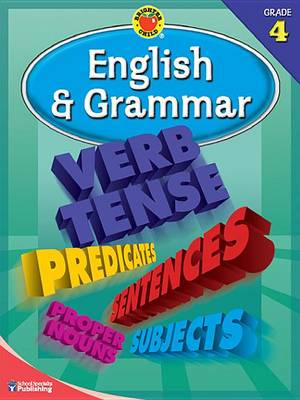 Book cover for English & Grammar, Grade 4