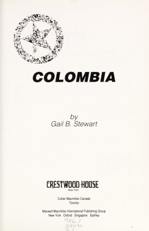 Book cover for Colombia