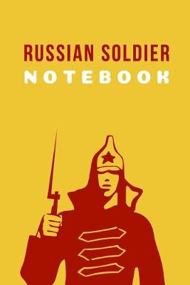 Book cover for Russian soldier notebook