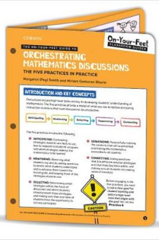 Cover of The On-Your-Feet Guide to Orchestrating Mathematics Discussions