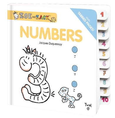 Book cover for Zoe and Zack: Numbers